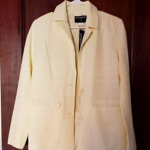Heart white blazer/coat